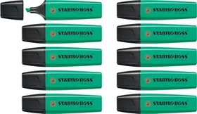 STABILO Boss Original türkis, 10er-Pack