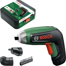 Bosch DIY Ixo VIII grün Akku-Schrauber inkl. Werkzeugbox + Akku 2.0Ah + Zubehör