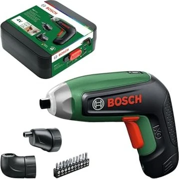 Bosch DIY Ixo VIII grün Akku-Schrauber inkl. Werkzeugbox + Akku 2.0Ah + Zubehör