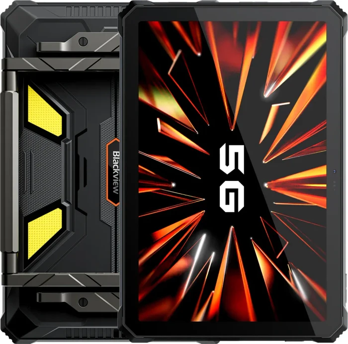 Blackview Active 12 Pro 5G, schwarz/gelb, 12GB RAM, 256GB, 5G