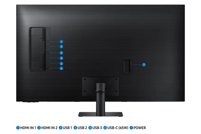 Samsung Smart Monitor M7 M70B (2022), schwarz, 43"