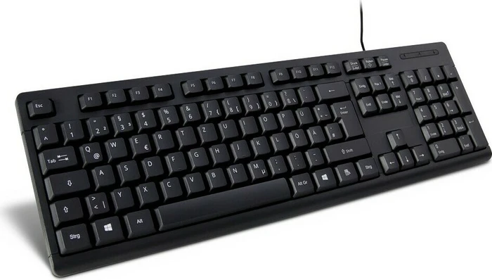 Inter-Tech K-118 schwarz, USB, DE