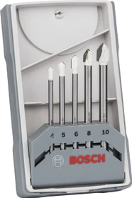 Bosch Professional CYL-9 Ceramic Fliesenbohrer-Sortiment, 5-tlg.