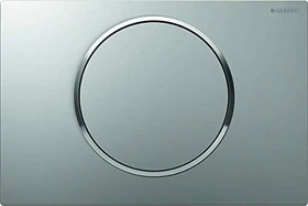 Geberit Sigma10 Betätigungsplatte mattverchromt/glanzverchromt/mattverchromt