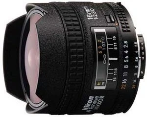 Nikon AF 16mm 2.8 D Fisheye