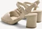 Tamaris Ledersandalette Wide Fit beige (Damen) Vorschaubild