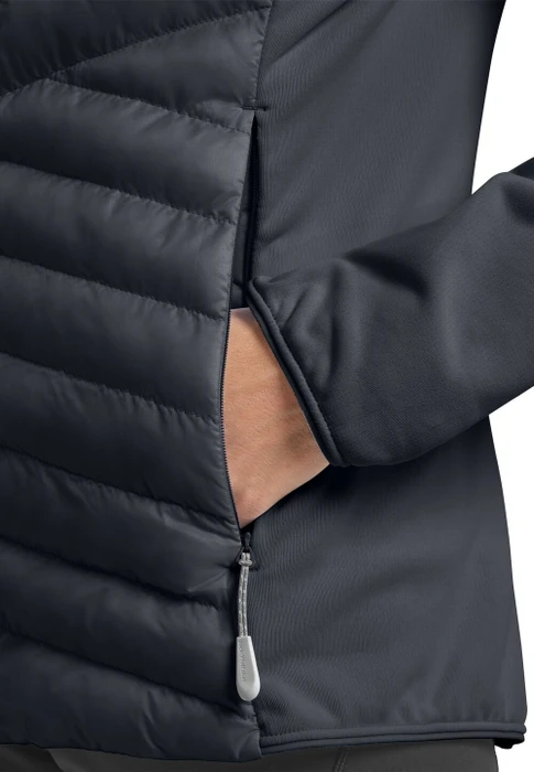 Jack Wolfskin Routeburn Pro Hybrid Jacke graphite/cool grey (Damen)