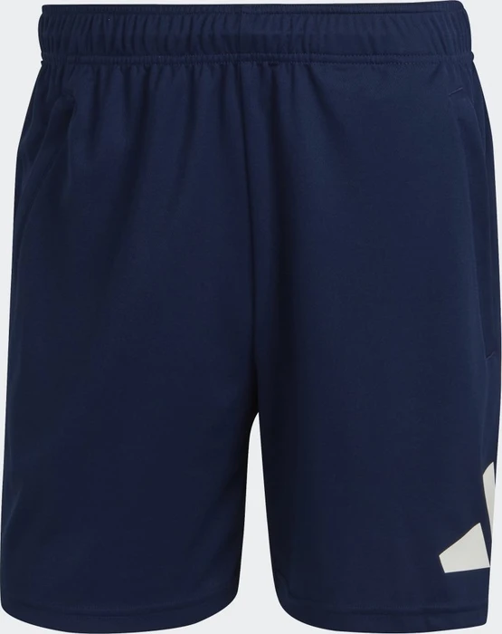 adidas Train Essentials Logo Training Trainingshose kurz dark blue/white (Herren)