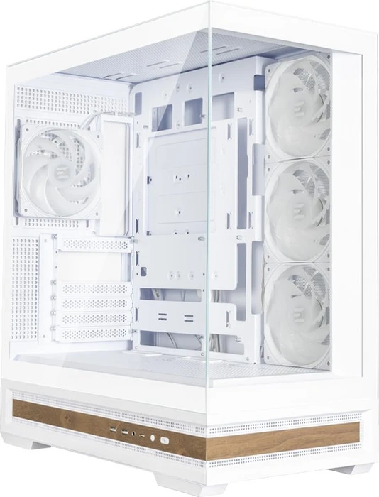 Zalman P40 NAMU White, weiß, Glasfenster