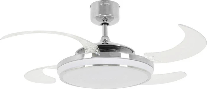 Fanaway EVO1 LED 122 cm Deckenventilator chrom glänzend