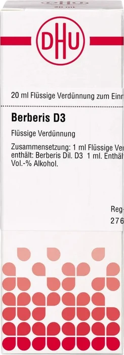 BERBERIS D 3, 20 ml