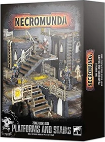 Games Workshop Warhammer Necromunda - Zone Mortalis - Platforms and Stairs