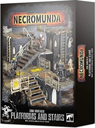 Games Workshop Warhammer Necromunda - Zone Mortalis - Platforms and Stairs