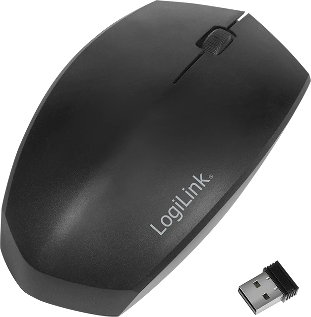 LogiLink Ergonomische Dual-Mode Funk-Maus, Bluetooth