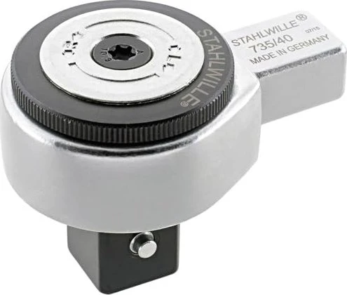 Stahlwille 735/40 Einsteck-Ratsche Steckschlüssel-Adapter 14x18mm, 3/4"