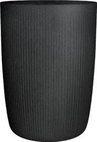 Scheurich Linetto High Pflanzgefäß 38.6cm stony black