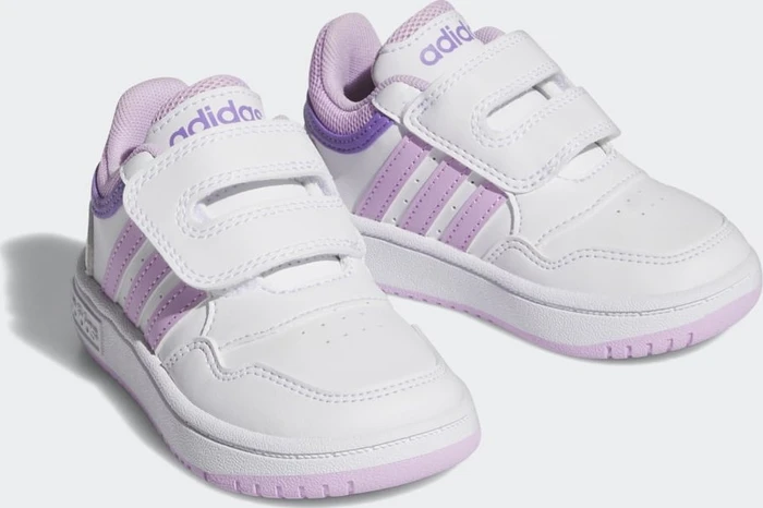 adidas Hoops cloud white/bliss lilac/violet fusion (Junior)