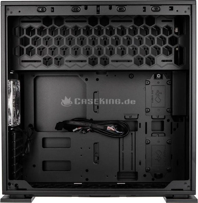 In Win 303 NVIDIA Edition schwarz, Glasfenster