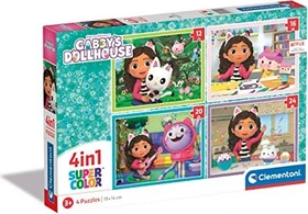 Clementoni Supercolor 4in1 DreamWorks Gabby's Dollhouse