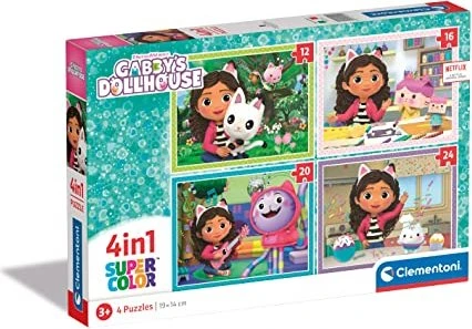 Clementoni Supercolor 4in1 DreamWorks Gabby's Dollhouse