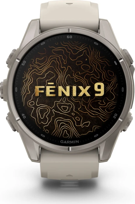 Garmin Fenix 9 43mm titanium/fog grey