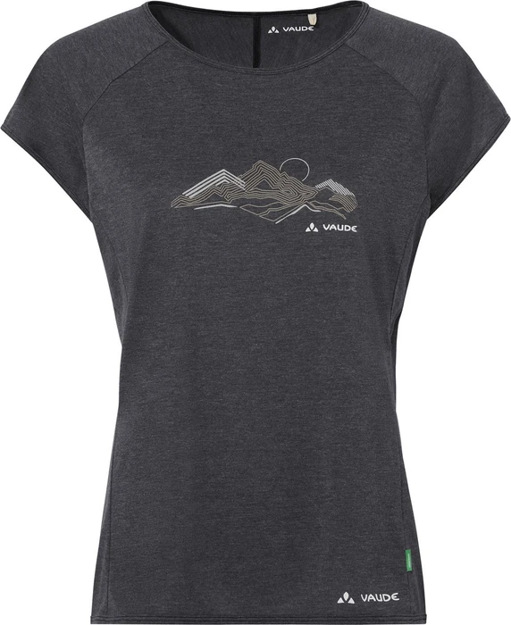 Vaude Tekoa II Funktionsshirt kurzarm schwarz (Damen)