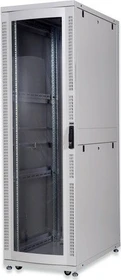 Digitus Professional Unique Serie Serverschrank 42HE, Plexiglastür, IP2X, grau, 1000mm tief