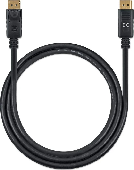Manhattan DisplayPort 1.4 Kabel 8K 60Hz schwarz, 1m