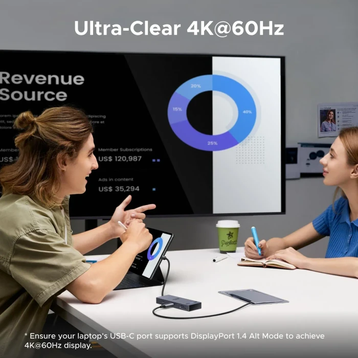 Ugreen Revodok Pro 108, USB-C 3.1 [Stecker]