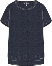 CMP Stretch Jersey Funktionsshirt kurzarm anthrazit melange (Damen)
