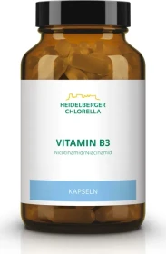 Heidelberger Chlorella Vitamin B3 Niacinamid/Nicotinamid Kapseln, 120 Stück