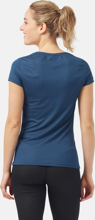 Odlo Active F-Dry Light Eco Funktionsshirt kurzarm blue wing teal (Damen)