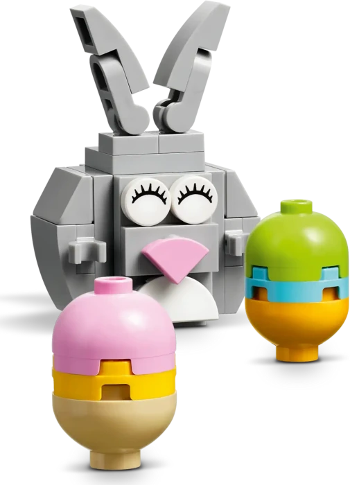 LEGO Osterhase und Ostereiersuche
