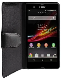 Artwizz SeeJacket Leather für Sony Xperia Z schwarz