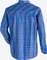 Maier Sports Claas Hemd langarm ombre blue/blue check (Herren) Vorschaubild