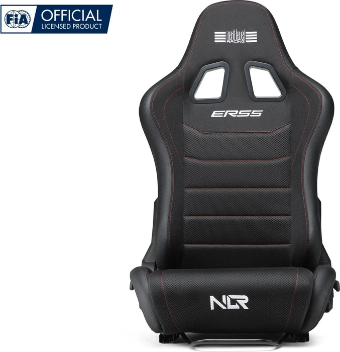 Next Level Racing ERS5 Elite Liegesitz, Fabric & Simaero Mesh Edition, schwarz