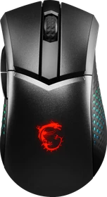 MSI Clutch GM51 Lightweight Wireless Gaming Mouse schwarz, USB/Bluetooth (S12-4300080-C54)