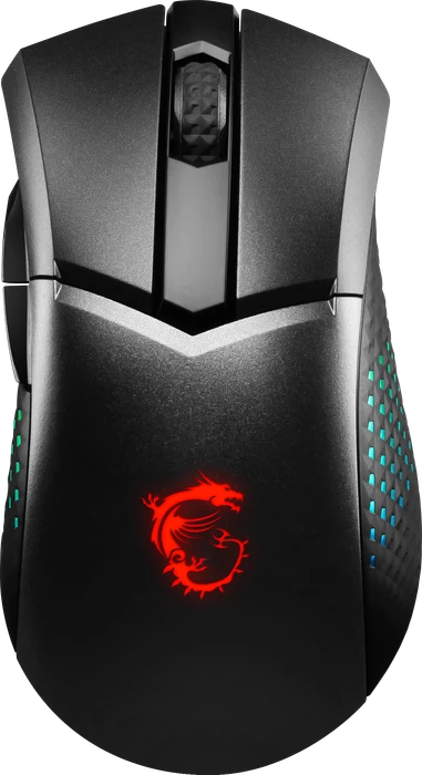 MSI Clutch GM51 Lightweight Wireless Gaming Mouse schwarz, USB/Bluetooth
