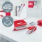 Leitz NeXXt WOW, Mini-Heftgerät und Locher 5561, rot, Set Vorschaubild