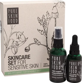 Pure Skin Food Skincare Sensitive Toning Spray 50ml + Beauty Oil 30ml Geschenkset