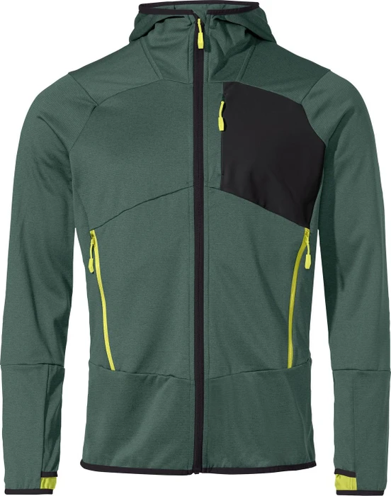 Vaude Monviso Hooded Fleece II Funktionsjacke dusty forest (Herren)