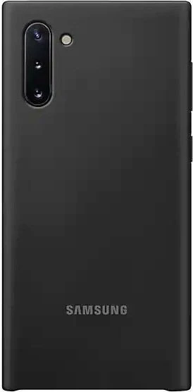 Samsung Silicone Cover für Galaxy Note 10 schwarz