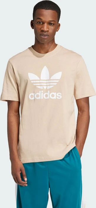 adidas Adicolor Trefoil T-Shirt kurzarm magic beige (Herren)