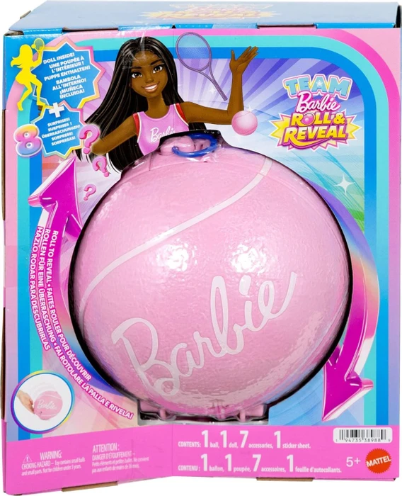 Mattel Barbie - Roll & Reveal - Team Barbie Tennisspielerin