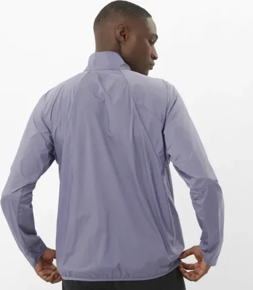 Salomon SHAKEout Fly Laufjacke blue granite (Herren)