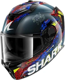Shark Spartan GT Pro Carbon Speed-Vib schwarz/blau/rot/gelb