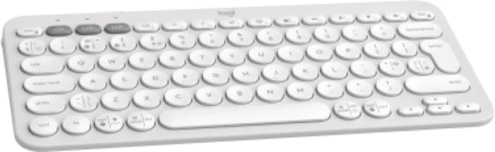 Logitech K380s Pebble Keys 2, weiß, Logi Bolt, USB/Bluetooth, UK