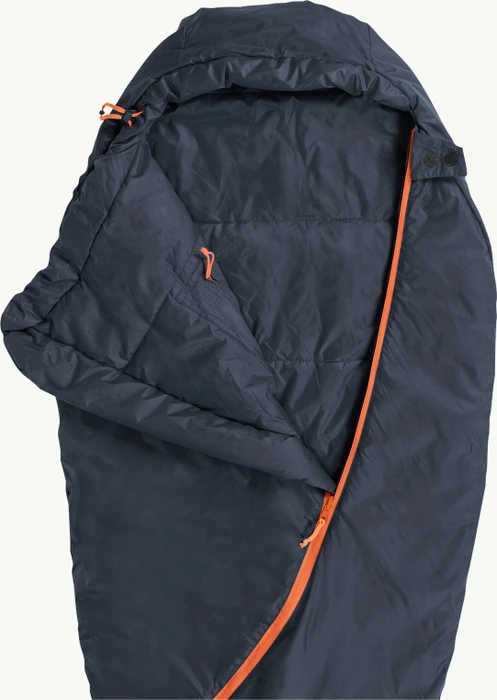 Jack Wolfskin Grow Up Dreamer Mumienschlafsack night blue (Junior)