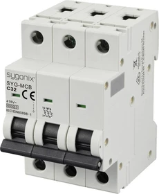 Sygonix Leitungsschutzschalter 3polig 32A 415 V/AC