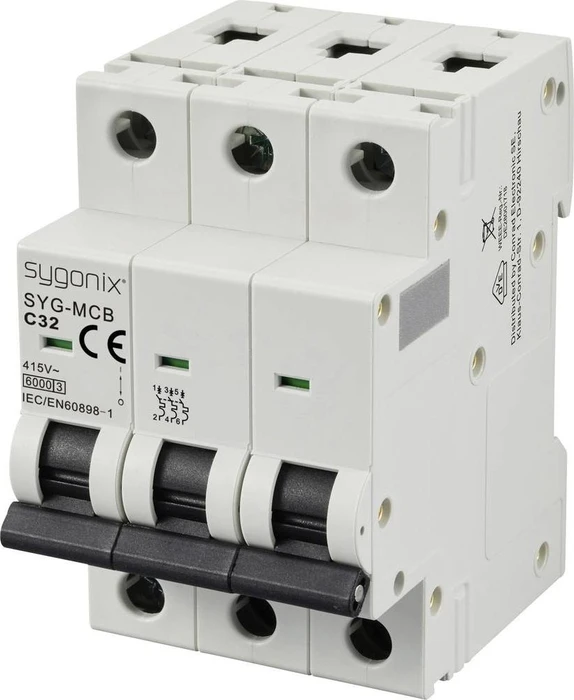 Sygonix Leitungsschutzschalter 3polig 32A 415 V/AC